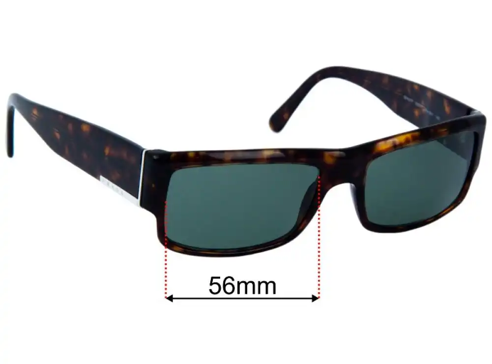 Prada SPR07F & PR07FS 56mm Replacement Lenses